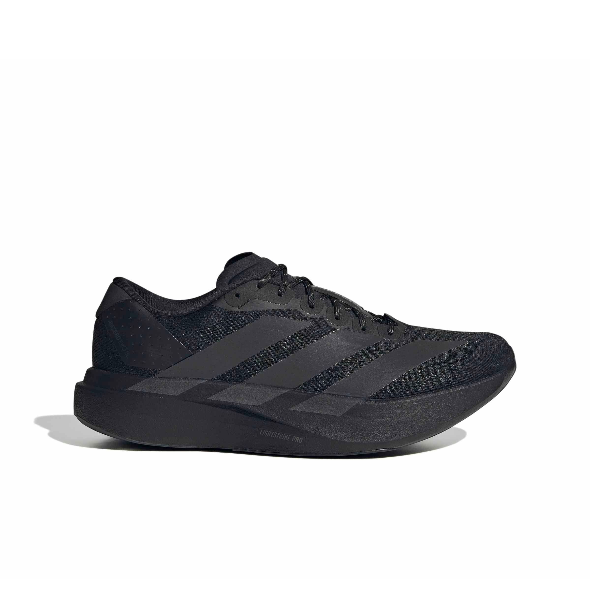 adidas Adizero EVO SL "Core Black/Carbon/White Tint" Men's Running Shoe - BLACK/CARBON/WHITE